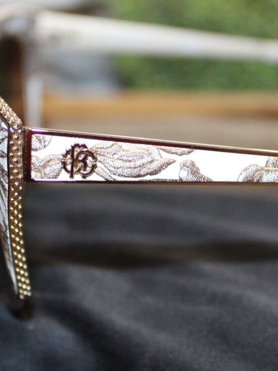 NWOT Roberto Cavalli cat eye laser cut frame 973 S Women\'s Sunglasses FABULOUS!! main image 7